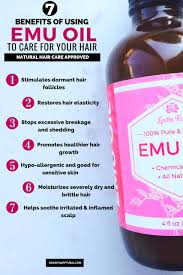 The Benefits Of Using Natural Emu Oil For Increased Hair Growth Via Rock It Napptural Healthy Natural Hair Hair Growth Oil Natural Hair Styles