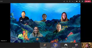When a menu appears, select 'show background effects' from the options. Microsoft Launches New Background Scenes For Together Mode In Teams Crayon