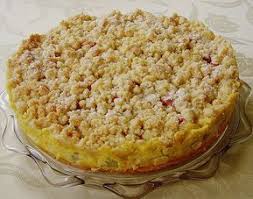 Rhabarberkuchen Mit Vanillecreme Und Streusel Von Speedymaus Chefkoch Rhabarberkuchen Mit Streusel Rhabarberkuchen Rhabarberkuchen Rezept