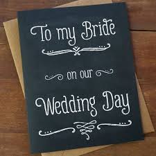 To My Bride Card Groom To Bride Card To My Bride On Our Wedding Day Card Letter To Bride Letters Bride Gift From Groom Card For Bride Sweet Bride And Groom