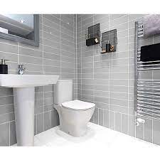 Find sparkling and attractive 300 x 300mm floor tiles at alibaba.com that are solely designed to beautify the space. Wickes Soho Light Grey Ceramic Wall Tile 300 X 100mm Wickes Co Uk