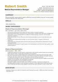 Job application cv for pharmacist fresher. Medical Representative Resume Samples Qwikresume