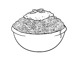 39+ spaghetti coloring pages for printing and coloring. Spaghetti Coloring Page Coloringcrew Com