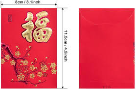 Luxpaper a7 invitation envelopes for 5 x 7 cards in 80 lb. Chinese Red Envelopes For Lunar New Year 2021 Year Of Hong Bao Packet China Envelope Chinese Red Envelopes