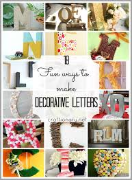 You can change the font, select the perfect size of letters for your layout, and print reversed block letters onto the back of a coordinating paper to complete the. 18 Ways To Make Decorative Letters Easy And Creative Craftionary