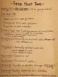 Fetal Heart Tones Future Nurse Heart Tone Nursing Notes