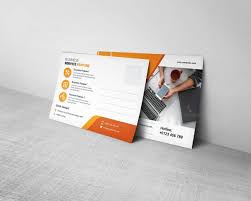 Classy Postcard Template Graphic Templates In 2020 Postcard Template Postcard Design Postcard