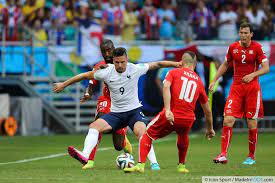 Les paris en ligne prennent de plus en plus de place dans l'univers des paris le football suisse ne fait pas exception à la règle et tous les bookmakers proposent les paris en. Photos Foot Johan Djourou Olivier Giroud 20 06 2014 Suisse France Coupe Du Monde 2014