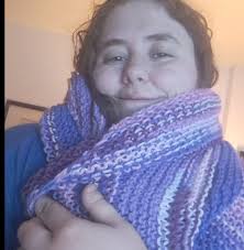 arm knitting scarf results