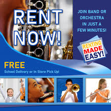 Rent online and pick up in store or we can deliver to your child's school. Ohio S Most Trusted Source For Band And Orchestra Instrument Rental Repair Music And Accessories