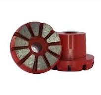 Colossal Diamond Tools 30/40 Red Concrete/Terrazzo Plug Medium Bond -  Colossal Diamond Tools, LLC
