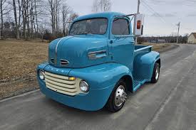 Image result for Brockway Light Blue 1948 Truck