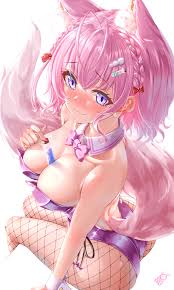 Hakui Koyori and I have intense sex in the bedroom. - Hololive VTuber POV  Hentai