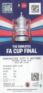 Chelsea battle leicester city in the fa cup final. Manchester City V Watford Fa Cup Final 2018 19 City Til I Die