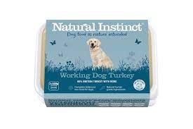 Raw Turkey Working Dog Food Natural Instinct