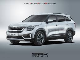 This new suv will be based on the hyundai creta. Kia Seltos 7 Seater Hyundai Alcazar Sibling Rendered