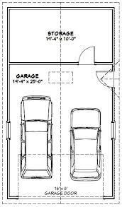 20x36 2 Car Garage 20x36g10 1 128 Sq Ft Excellent Floor Plans Garage Plans Car Garage Double Garage Plans