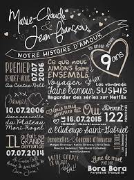 Affiche De Mariage Notre Histoire D Amour La Craie Co Affiches De Mariage Mariage Idees De Mariage