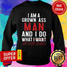 Jealous partner cheated frustrated offended irritated accusing woman of infidelity arguing her with messages on smartphone screaming african man waving hand in front of caucasian woman's face, checking is woman really sleeping. Top I Am A Grown Ass Man And I Do What I Want My Wife Wants Shirt Daisy Tshirt