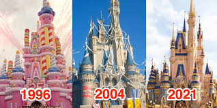 Cinderella's castle at disney world is getting a 'bold' new look — see the concept art. How Cinderella Castle Has Changed Over The Years Photos