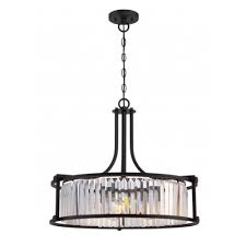 Nuvo Krys 4 Light Crystal Pendant Light Fixture Aged Bronze Nuvo 60 5771 Homelectrical Com
