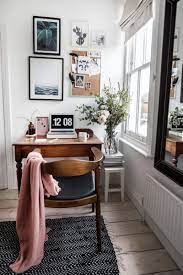 The owner's kids peck out messages on this 1920s typewriter that sits on a vintage pine table. How To Make Your Home Feel Extra Cozy This Winter Courtesy Of A Home In Bath England Home House Interior Home Office Design