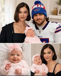 Bills quarterback Josh Allen and his wife, Hailee Steinfeld, are making the most of their first summer as parents to daughter, Haper.