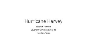 Stephan Fairfield Covenant Community Capital Houston Texas