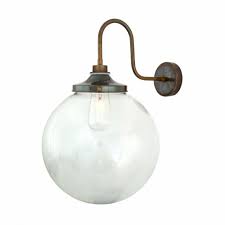 Mullan Mlbwl058pcwte Laguna Glass Ball Outdoor Wall Light Glass Globe Shade Ideas4lighting Sku31790i4l