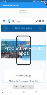 You can just use webview widget with setting the initialurl property to load your website inside the app. Is There Webview In Flutter Stack Overflow