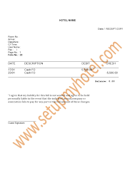 Motel 6 at the time was as little as $35 or as much as $70. 30 Real Fake Hotel Receipt Templates Templatearchive