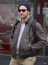 Jake Gyllenhaal Jake Gyllenhaal Jake Leather Jacket