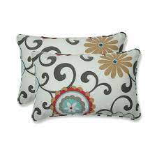 Aloe awning stripe outdoor square pillow, 20. Set Of 2 Indoor Outdoor Square Throw Pillows Sunbrella Canvas Fern Home Decor Pillows Patterer Indian South Asian Home Decor Pillows