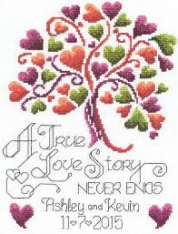 Love printable cross stitch patterns. Wedding Cross Stitch Pdf Printable Pattern Love Birds Family Tree Personalized Gift Mr Mrs Marriage Wedding Gift Love Cross Stitch Pattern Home Hobby Craft Supplies Tools Kromasol Com
