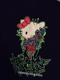 The hello kitty murder was a 1999 case in which a nightclub hostess was abducted and tortured in an apartment in tsim sha tsui, hong kong, after stealing a wallet. Dead Hello Kitty Shirt Tshirtslayer Tshirt And Battlejacket Gallery