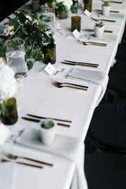Modern Luxe Melbourne Wedding Wedding Style Inspiration Buffet Wedding Table Setting Wedding Tablecloths White Table Cloth