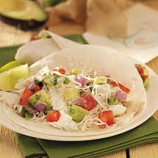 Grilled fish tacos, baked fish tacos, blackened fish tacos, and fried fish tacos. Fish Tacos With Avocado Sauce Recipe How To Make It Taste Of Home