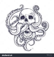 Pin By Luna On Art White Tattoo Tentacle Tattoo Octopus Tattoo Design