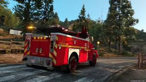 Brute Fire Rescue Truck Add On Liveries Template V1 0 Fire Truck For Gta 5