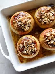 Oatmeal Baked Apples With Maple Brown Butter Howsweeteats Com How Sweet Eats Baked Apples Baked Oatmeal