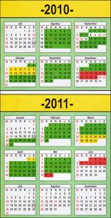 Kalender 2010 bliver lavet automatisk og vises altid online. Info Akademik Laman 2