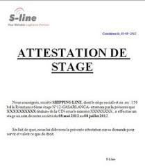 Le certificat de stage délivré par l'employeur peut classiquement être utile auprès de l'établissement de formation du stagiaire pour valider son diplôme, ou auprès d'un employeur potentiel pour attester de la réalité de. 7 Idees De Exemples D Attestation De Stage Word Doc Attestation Stage
