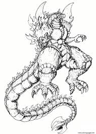 You can now print this beautiful godzilla gojira japanese words coloring page or color online for free. Godzilla Combineted Attributes Of Tyrannosaurus Alligator Iguanodon Stegosaurus Coloring Pages Printable