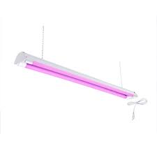 Toggled 4 Ft 32 Watt 2 Light Led Grow Light Led Tubes Included Fh420de E416g1 The Home Depot