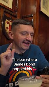 This is Harry’s New York Bar in Paris, one of the most influential bars in  the world. They’ve invented loads of cocktails, but my favourite fact about  it concerns a formative moment in James Bond’s ...