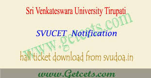 Svucet 2018 Hall Ticket Download Result Date Download Hall