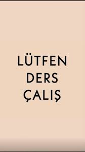 Lutfen Ders Calis 2020 Mizah Alintilari Motivasyon Duvar Kagidi