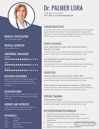 Enhance your resume by using our medical doctor resume examples as a guide. Doctor Resume Template Free Psd Google Docs Word Publisher Template Net Medical Resume Template Medical Resume Resume Template