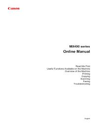 Name:mx490 series full driver &­ software package (os x). Canon Pixma Mx495 0013c002 Pixma Mx492 Mx490 Series Pixma Mx494 User Manual Manualzz