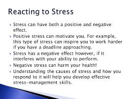 This is possible if one can work to ensure they deal with. Lesson 1 Understanding Stress What Is Stress Ppt Download
